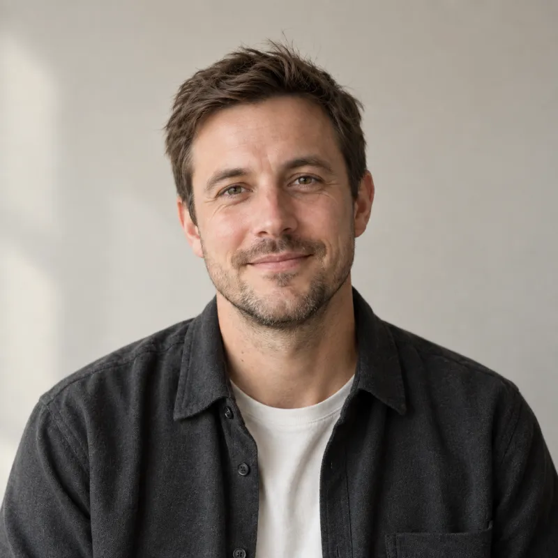 Portrait of Leo, age 32